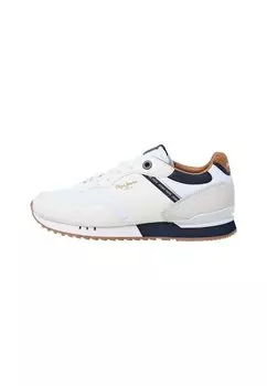 Низкие кроссовки London Pepe Jeans, белый