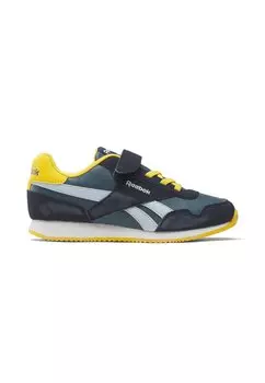 Низкие кроссовки LOW NON FOOTBALL Reebok Classic, цвет vector navy hoops blue team yellow