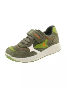 Низкие кроссовки Lurchi Klettschuhe, оливковый