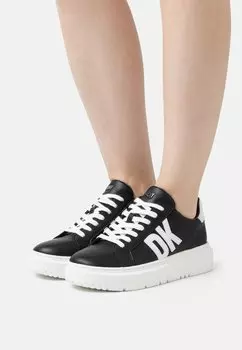 Низкие кроссовки MARIAN LACE UP DKNY, черный