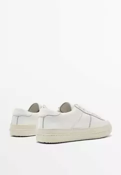 Низкие кроссовки Massimo Dutti, белые