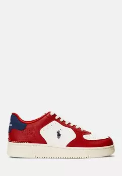 Низкие кроссовки Masters Court Top Polo Ralph Lauren, цвет cream/red/navy