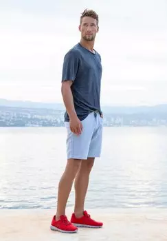 Низкие кроссовки Merino Runners Giesswein, красный