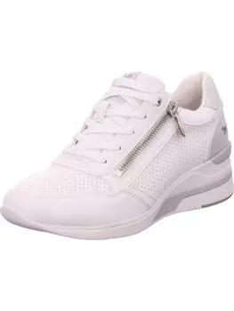 Низкие кроссовки Mustang Schnrhalbschuh, белый