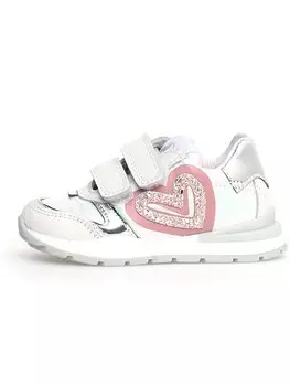 Низкие кроссовки Naturino Leder Quelly VL, цвет wei/rosa