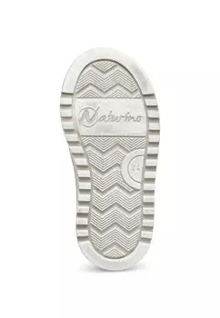 Низкие кроссовки Naturino, серебро