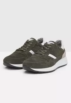 Низкие кроссовки NeroGiardini, зеленый