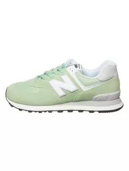 Низкие кроссовки New Balance Leder, зеленый