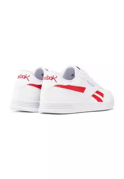 Низкие кроссовки Non Court Advance Reebok, облако белое кинетическое синее векторное красное