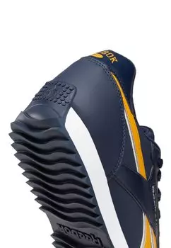 Низкие кроссовки Non Reebok, векторный темно-синий чистый серый ретро-золотой