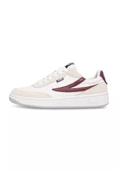 Низкие кроссовки ОБУВЬ SEVARO S Fila, портвейн белый/рыжевато-коричневый