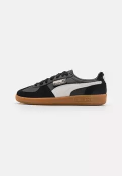 Низкие кроссовки PALERMO UNISEX Puma, черный/серое перо
