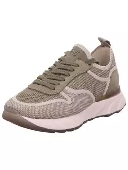 Низкие кроссовки Paul Green KNIT/NUBUK herb grn, зеленый