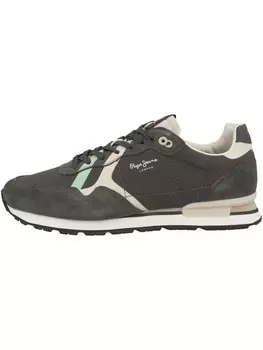 Низкие кроссовки Pepe Jeans low Brit Road, серый
