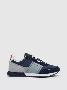 Низкие кроссовки Pepe Jeans, темно синий