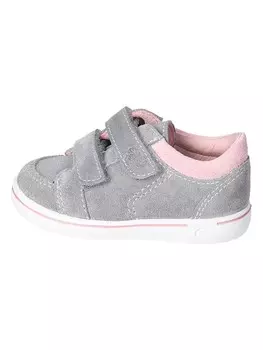 Низкие кроссовки PEPINO Leder Timmi, цвет grau/rosa
