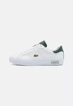 Низкие кроссовки Powercourt 2.0 Lacoste, цвет white/dark green