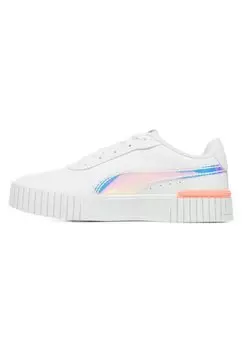 Низкие кроссовки Ps Carina 2 C Wings Puma, цвет white peach smoothie black