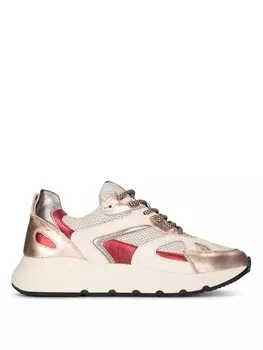 Низкие кроссовки PS Poelman CIBEL, цвет rosa mit rot und silber