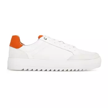 Низкие кроссовки PS Poelman MIKE, цвет Wei mit Orange