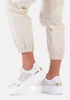 Низкие кроссовки Queen Helena, белые