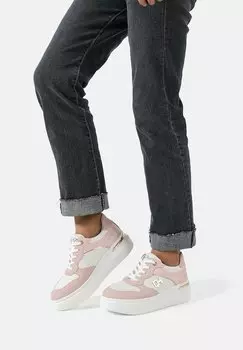 Низкие кроссовки Queen Helena, розовые