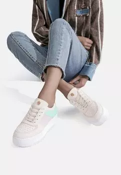 Низкие кроссовки Queen Helena, розовые