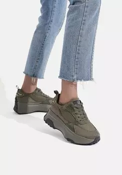 Низкие кроссовки Queen Helena, зеленые