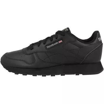 Низкие кроссовки Reebok low Leather, черный
