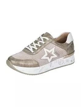 Низкие кроссовки remonte Plateau, золотой