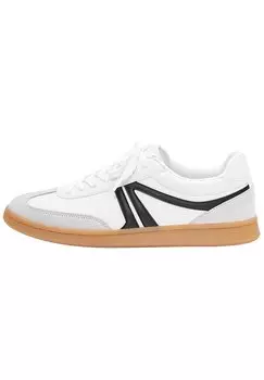 Низкие кроссовки Retro PULL&BEAR, белый