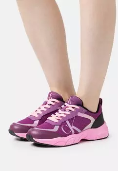 Низкие кроссовки RETRO TENNIS HYPER Calvin Klein Jeans, конфеты/аметист/амарант