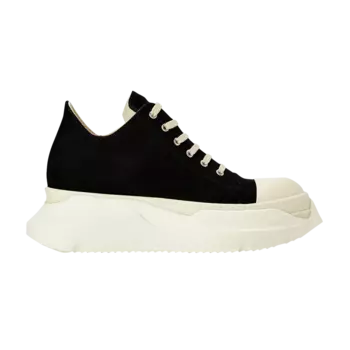 Низкие кроссовки Rick Owens DRKSHDW Fogachine Cotton Denim Abstract Low, черный