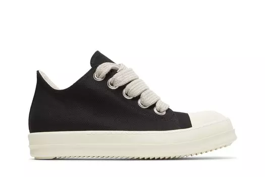 Низкие кроссовки Rick Owens DRKSHDW Fogachine Cotton Megalace Low, черный