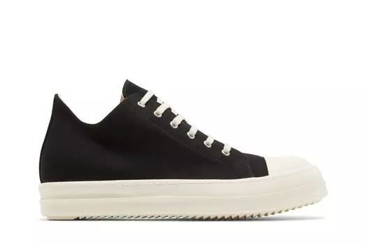 Низкие кроссовки Rick Owens DRKSHDW Strobe Cotton Denim Low, черный
