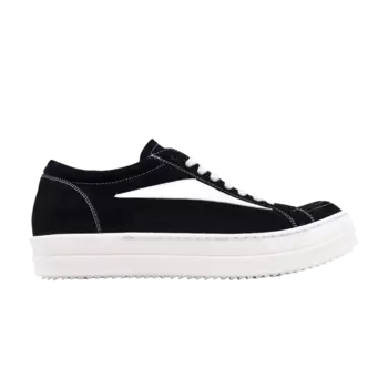 Низкие кроссовки Rick Owens EDFU Suede Leather Vintage Low, черный