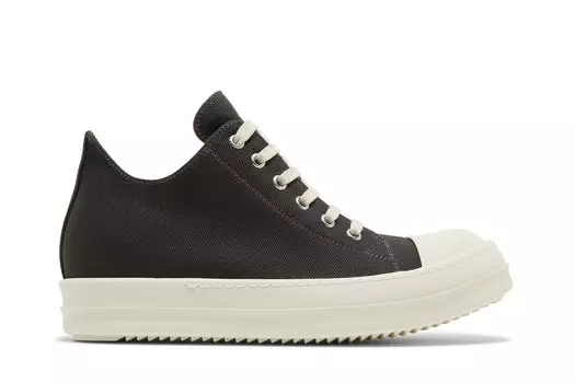 Низкие кроссовки Rick Owens Wmns EDFU DRKSHDW Canvas Low, коричневый