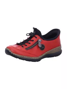 Низкие кроссовки rieker, красный