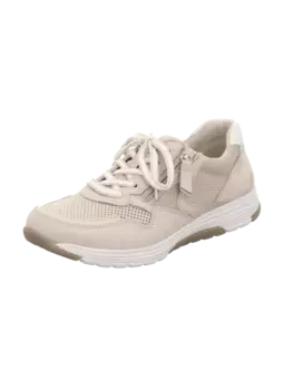 Низкие кроссовки rollingsoft Bequem Schnr Sportl Lose Einlagen, цвет puder/weiss