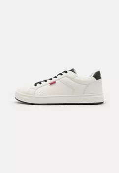 Низкие кроссовки RUCKER Levi's, блестящий белый