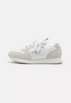 Низкие кроссовки Runner Sock Lace Up Calvin Klein Jeans, цвет triple bright white