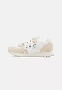 Низкие кроссовки Runner Sock Laceup Calvin Klein Jeans, цвет bright white/creamy white