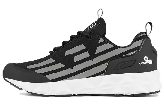 Низкие кроссовки с боковым логотипом Ea7 Emporio Armani