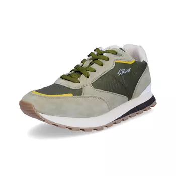 Низкие кроссовки s.Oliver, цвет khaki grn
