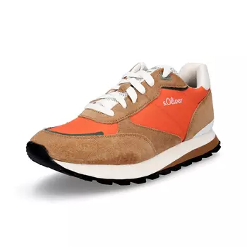 Низкие кроссовки s.Oliver, цвет orange braun