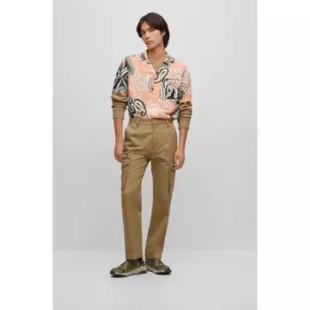 Низкие кроссовки с верхом из открытой сетки. Hugo, цвет Light Green