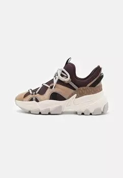 Низкие кроссовки Sahara Trainer Michael Kors, цвет multi-coloured/bordeaux/beige
