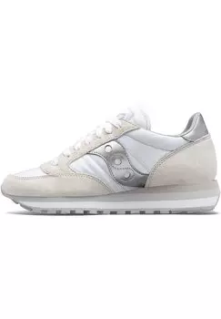 Низкие кроссовки Saucony, белое серебро