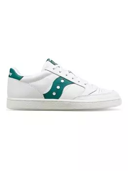 Низкие кроссовки Saucony Leder Jazz Court, цвет wei/grn