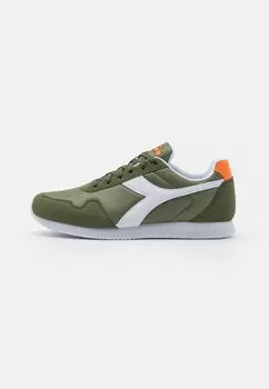 Низкие кроссовки SIMPLE RUN Diadora, зеленый лоден